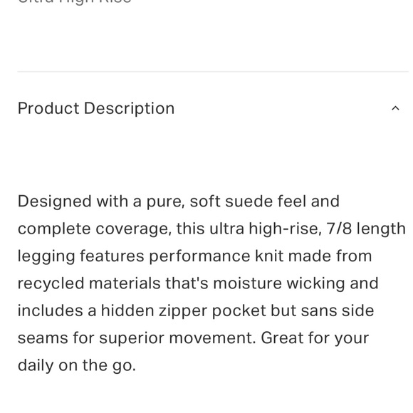 VUORI ELEVATION LEGGINGS - Picture 6 of 7